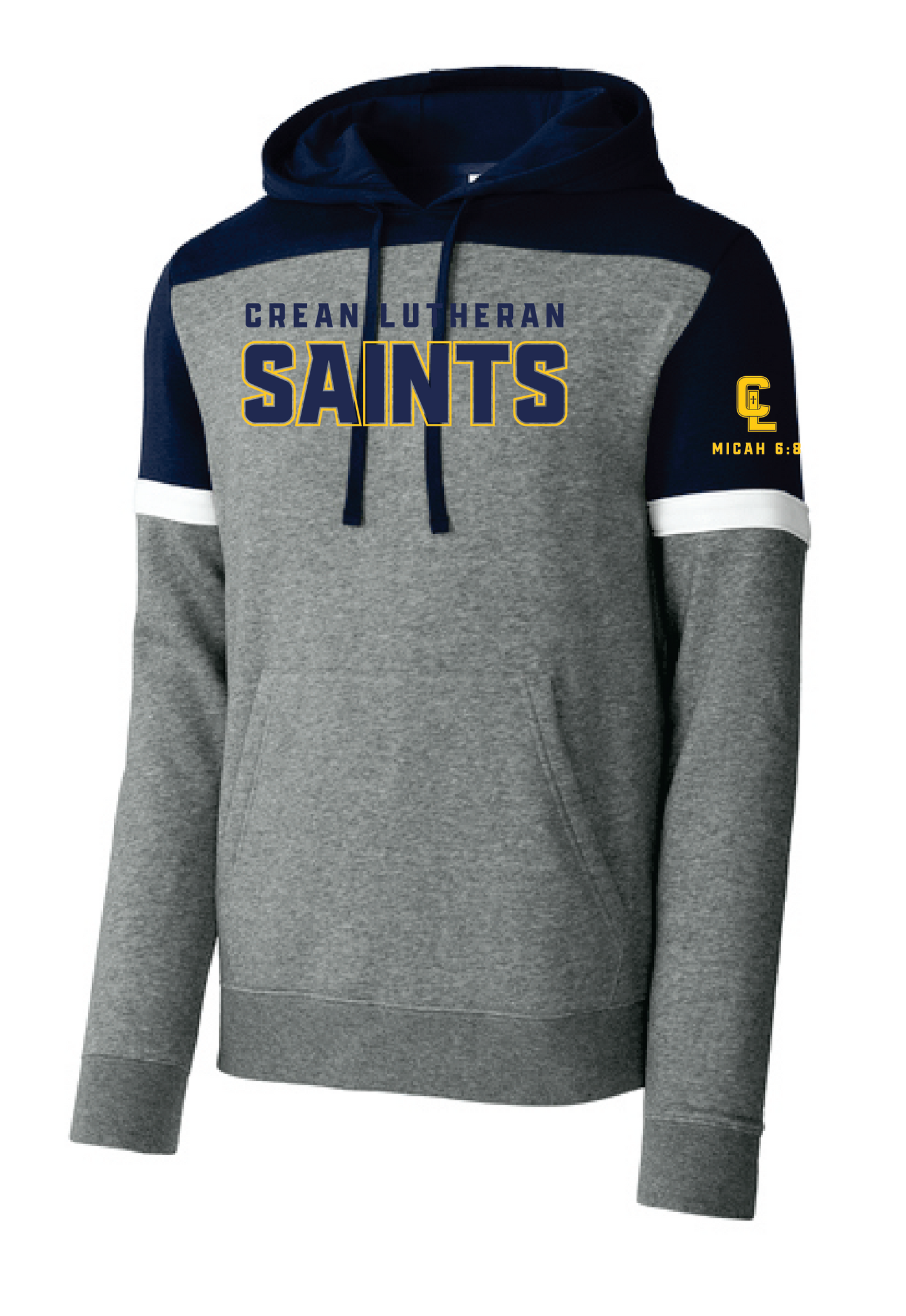 MICAH 6:8 Colorblock Hoodie STF205