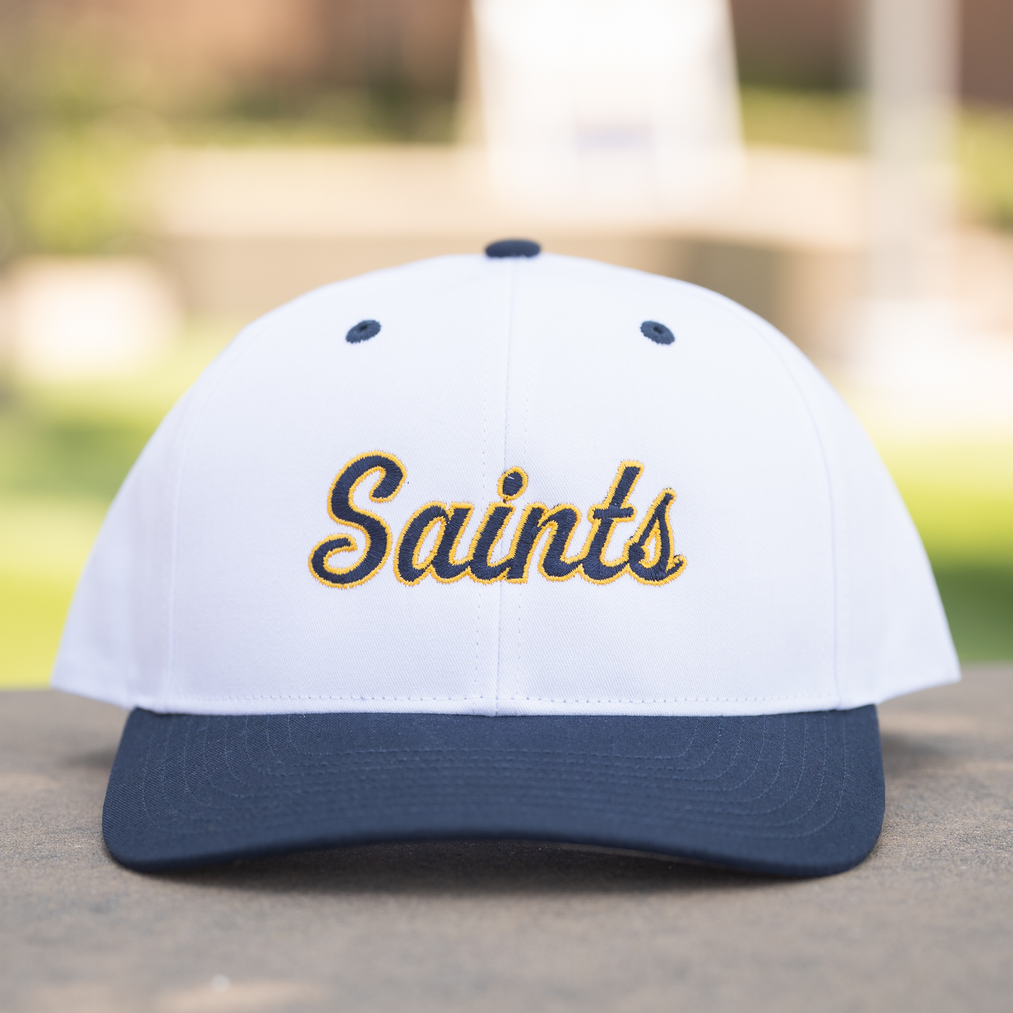 Saints White Pro Twill Snapback Cap
