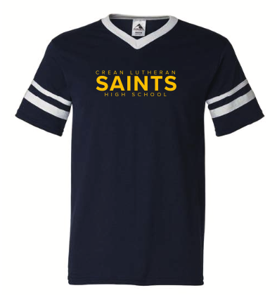 V-Neck Jersey Tee 360