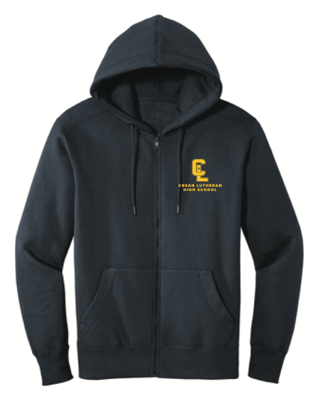 Basic Full Zip Hoodie DT1103