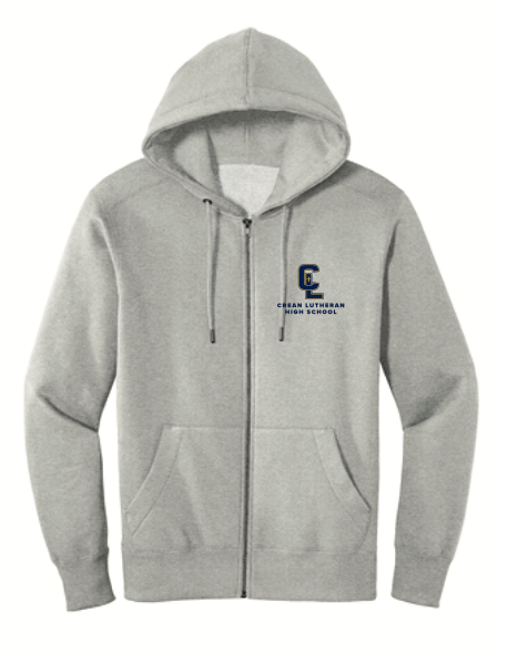 Basic Full Zip Hoodie DT1103